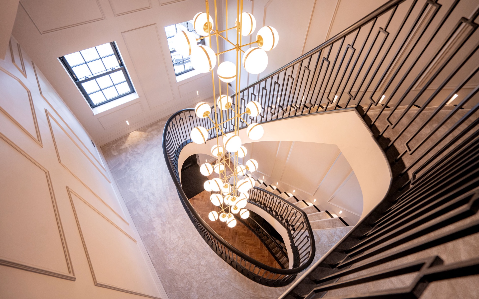 Bespoke interior with concealed smart home technology